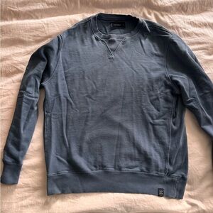 Lucky Brand Men's Slate Blue Crewneck Sweatshirt